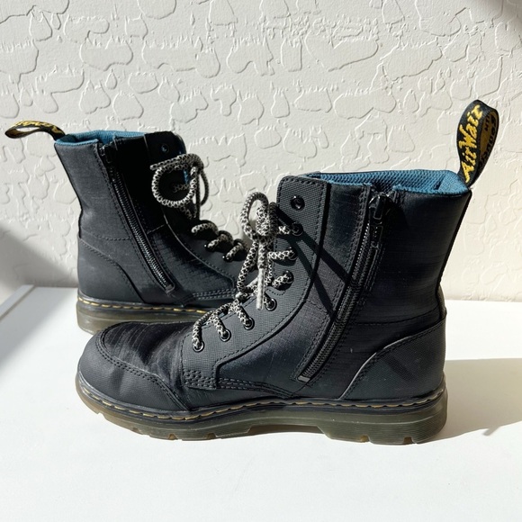 Dr. Martens YOUTH COMBS UTILITY BOOTS in Black - Picture 3 of 10